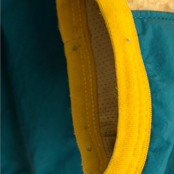 Nike Heritage Sherpa Quarter ZipFleece Hooded Size S Gold Teal - Picture 7 of 7